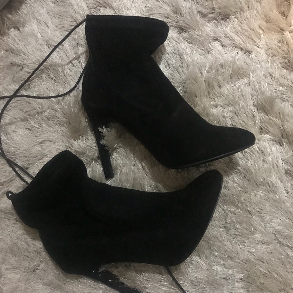 Black Ankle Booties